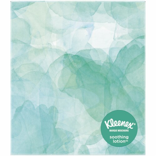 Kleenex Soothing Lotion Facial Tissues Perspective: left