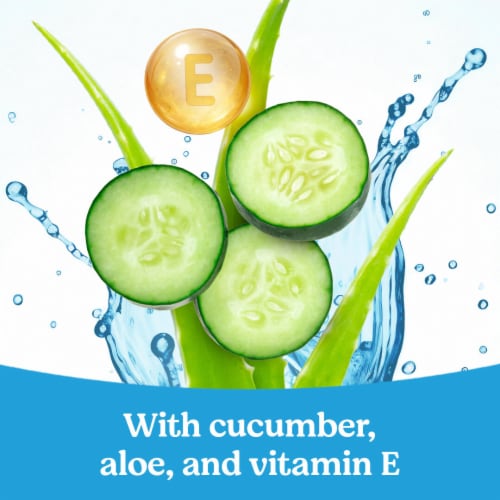 Huggies Natural Care Cucumber, Aloe and Vitamin E Baby Wipes Perspective: left