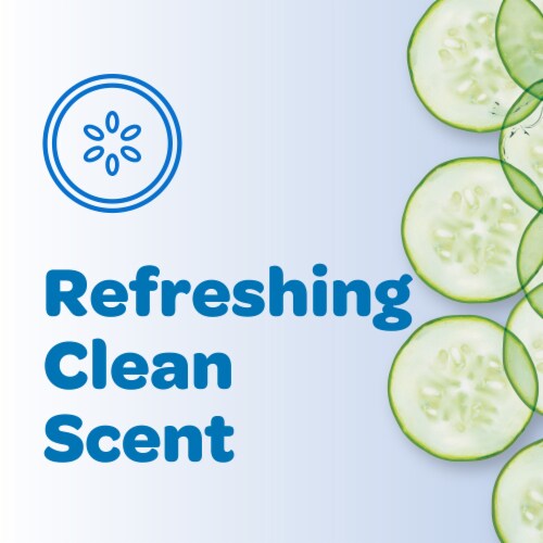 Huggies® Refreshing Cucumber & Green Tea Scent Baby Wipes Flip-Top Pack Perspective: left