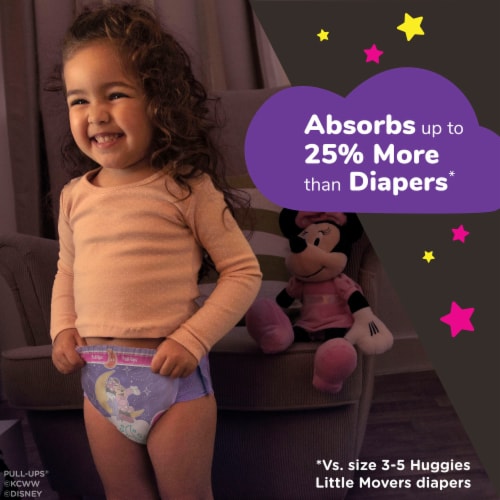 Pull-Ups Night-Time Girls' Potty Training Pants 3T-4T (32-40 lbs), 18 ct -  Kroger