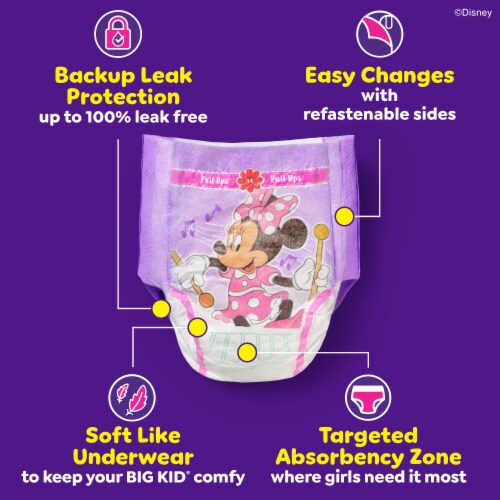 Pull-Ups Girls' Potty Training Pants 4T-5T Perspective: left