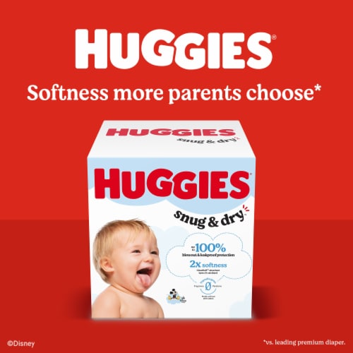 Huggies Snug & Dry Baby Diapers Size 1 (8-14 lbs), 38 ct - Fry's Food Stores