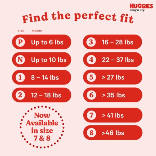 Huggies Snug and Dry Baby Diapers Size 5 Perspective: left