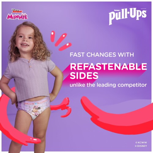 Pull-Ups® Learning Designs 3T-4T Girls Training Pants Huge Pack Perspective: left