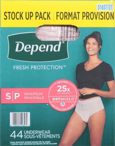 Depend Silhouette Maximum Absorbency L/XL Incontinence Underwear for Women,  12 ct - Gerbes Super Markets