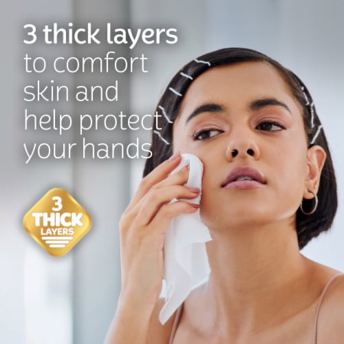Kleenex Ultra Soft Facial Tissues Cube Box Perspective: left
