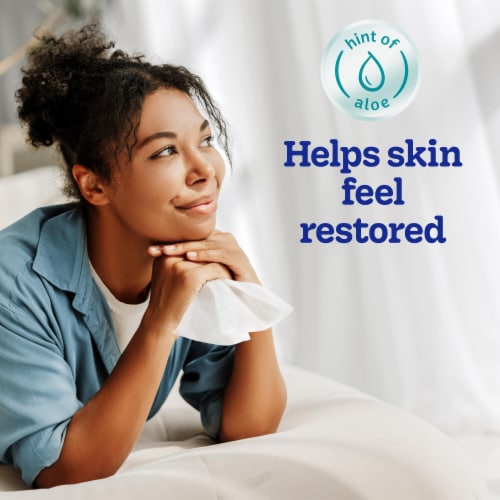Kleenex Cooling + Aloe Facial Tissues Perspective: left