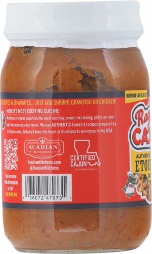 Ragin' Cajun™ Authentic Etouffee Sauce Perspective: left
