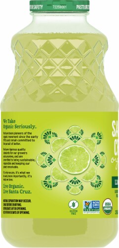 Santa Cruz Organic® Limeade Juice Beverage Perspective: left
