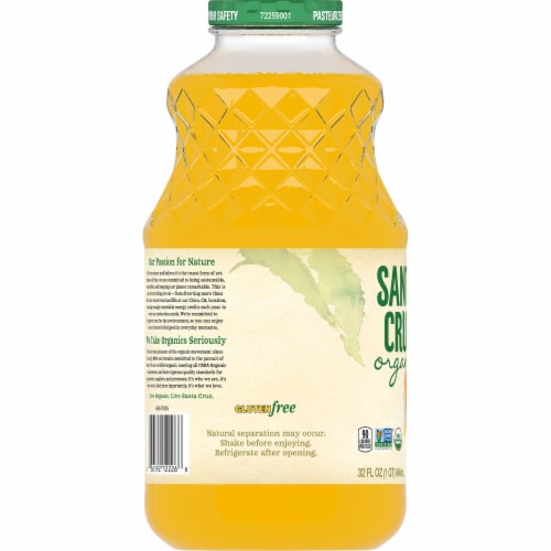 Santa Cruz Organic Peach Lemonade Perspective: left