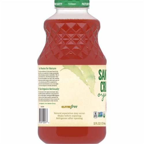 Santa Cruz Organic Raspberry Lemonade Perspective: left