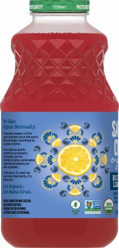 Santa Cruz Organic® Blueberry Lemonade Perspective: left