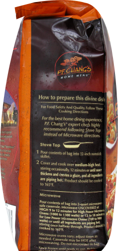 P.F. Chang's Orange Chicken Dinner for 2 Perspective: left