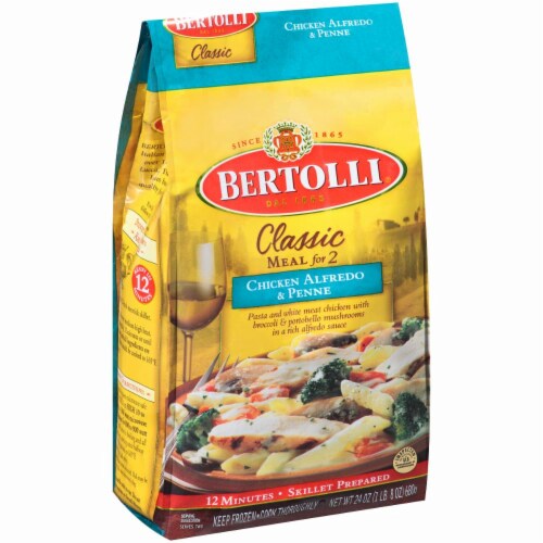 Bertolli Chicken Alfredo & Penne Perspective: left