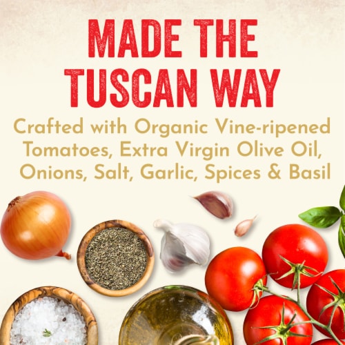 Bertolli® Organic Tomato & Basil Pasta Sauce Perspective: left