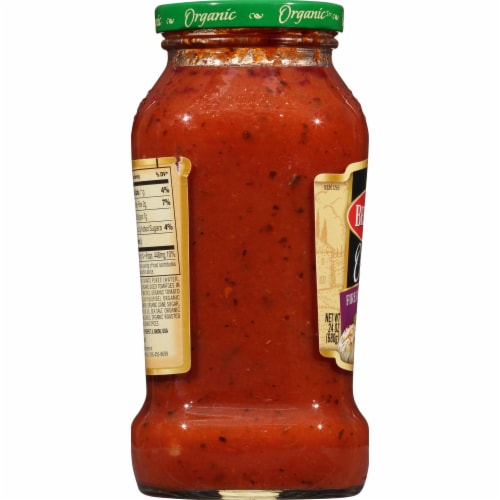 Bertolli Organic Fire Roasted Garlic Marinara Sauce Perspective: left
