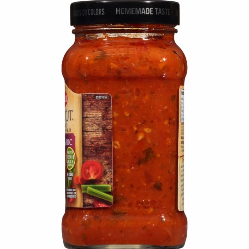 Bertolli® Rustic Cut™ Roasted Garlic Pasta Sauce Perspective: left
