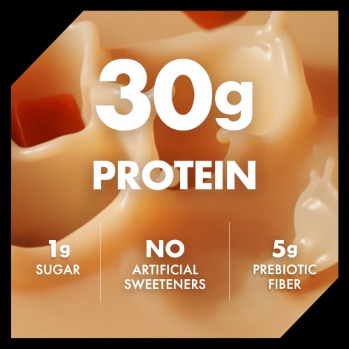 Oikos Salted Caramel Protein Shake Perspective: left