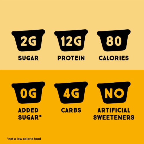 Two Good® Strawberry Lowfat Greek Yogurt Perspective: left