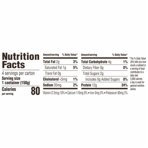 Two Good™ Mixed Berry Lowfat Greek Yogurt Perspective: left