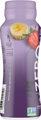 Dannon® Light & Fit® Zero Sugar Strawberry Banana Yogurt Drink Perspective: left