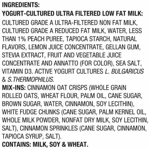 Too Good & Co Mixin Peach with Cinnamon Oat Perspective: left