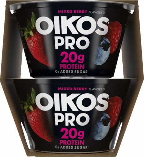 Oikos Pro® Mixed Berry Perspective: left