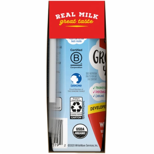 Horizon Organic® Growing Years Shelf-Stable Single-Serve Whole Milk Boxes with DHA Omega-3 Perspective: left