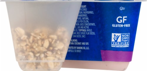 Silk Mixed Berry Chia Granola Almondmilk Yogurt Alternative Perspective: left