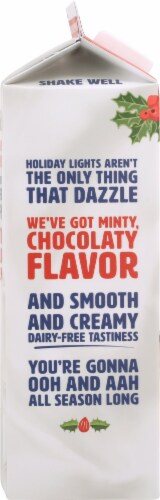 Silk Dark Chocolate Peppermint Dairy-Free Almond Creamer Perspective: left