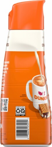 Dunkin' S'Mores Coffee Creamer Perspective: left
