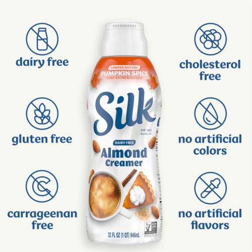 Pumpkin Spice Almond Creamer Perspective: left