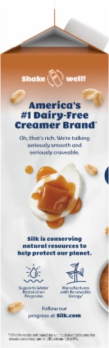 Silk® Caramel Creme Oat Creamer Case Perspective: left