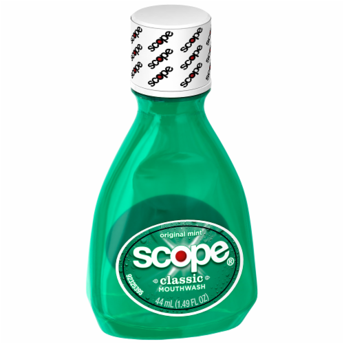 Scope Original Mint Classic Mouthwash Perspective: left