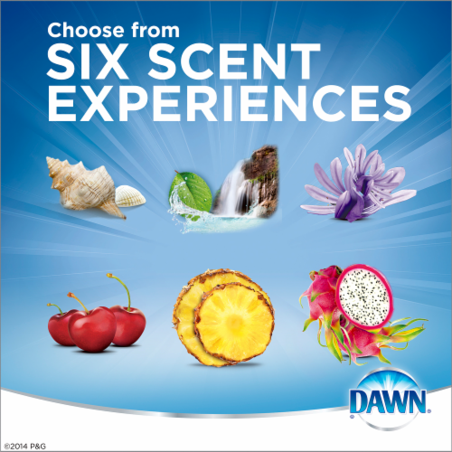 Dawn Ultra Escapes New Zealand Springs Scent Dishwashing Liquid Perspective: left