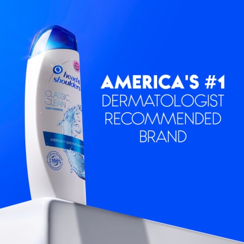 Head & Shoulders Classic Clean Anti-Dandruff Shampoo Perspective: left