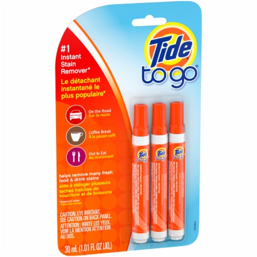 Tide To Go Instant Stain Remover, 3 ct - Kroger