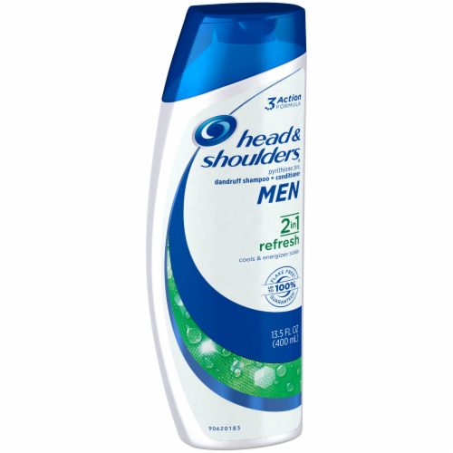 Head & Shoulders Men 2-In-1 Refresh Dandruff Shampoo & Conditioner Perspective: left