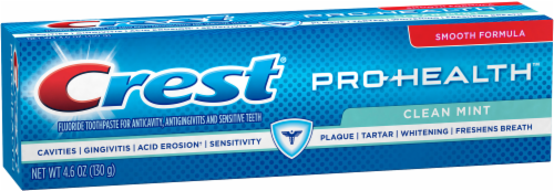 Crest Pro Health Clean Mint Toothpaste Perspective: left