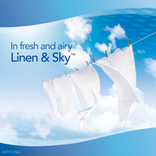 Febreze Air Effects Linen & Sky Air Refresher Aerosol Can Perspective: left