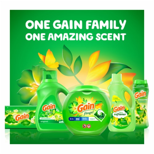Gain Original Fabric Softener Perspective: left