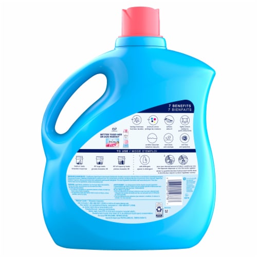 Downy April Fresh Liquid Fabric Softener Conditioner Perspective: left