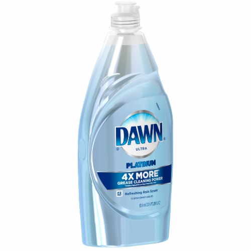Dawn Ultra Platinum Refreshing Rain Scent Dishwashing Liquid Perspective: left