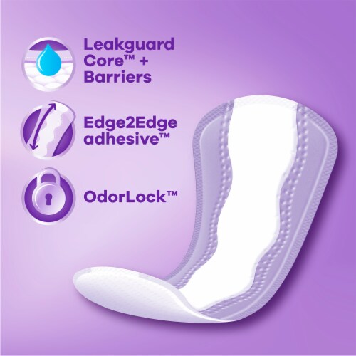 Always Anti-Bunch Daily Extra Protect Liners Long Unscented Perspective: left