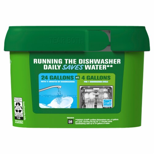 Cascade Original ActionPacs Fresh Scent Dishwasher Detergent Perspective: left