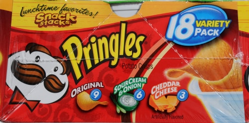 Pringles Snack Stacks Potato Crisps Variety Pack Perspective: left