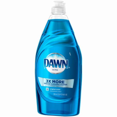 Dawn Ultra Original Scent Dishwashing Liquid Perspective: left