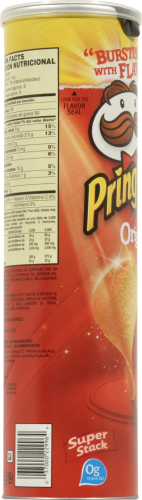 Pringles Original Potato Crisps Perspective: left