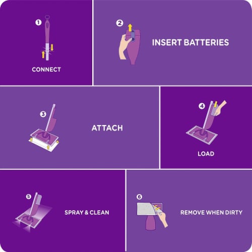 Swiffer® WetJet™ Fresh Scent Multisurface Floor Cleaner Perspective: left