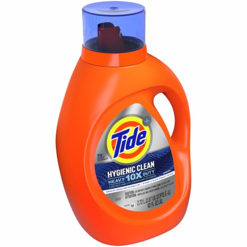 Tide® Hygienic Clean Heavy 10x Duty™ Original Scent Liquid Laundry Detergent Perspective: left
